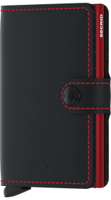 Secrid Miniwallet Matte Black&Red