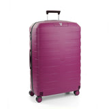 Pink Roncato Box Young Large Trolley 4 Wheels, hardside luggage polypropylene