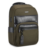 Green Roncato Nevada 14" Laptop Backpack, balistic nylon