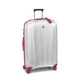 Silver Roncato We-Glam Large Trolley, hardside luggage polypropylene