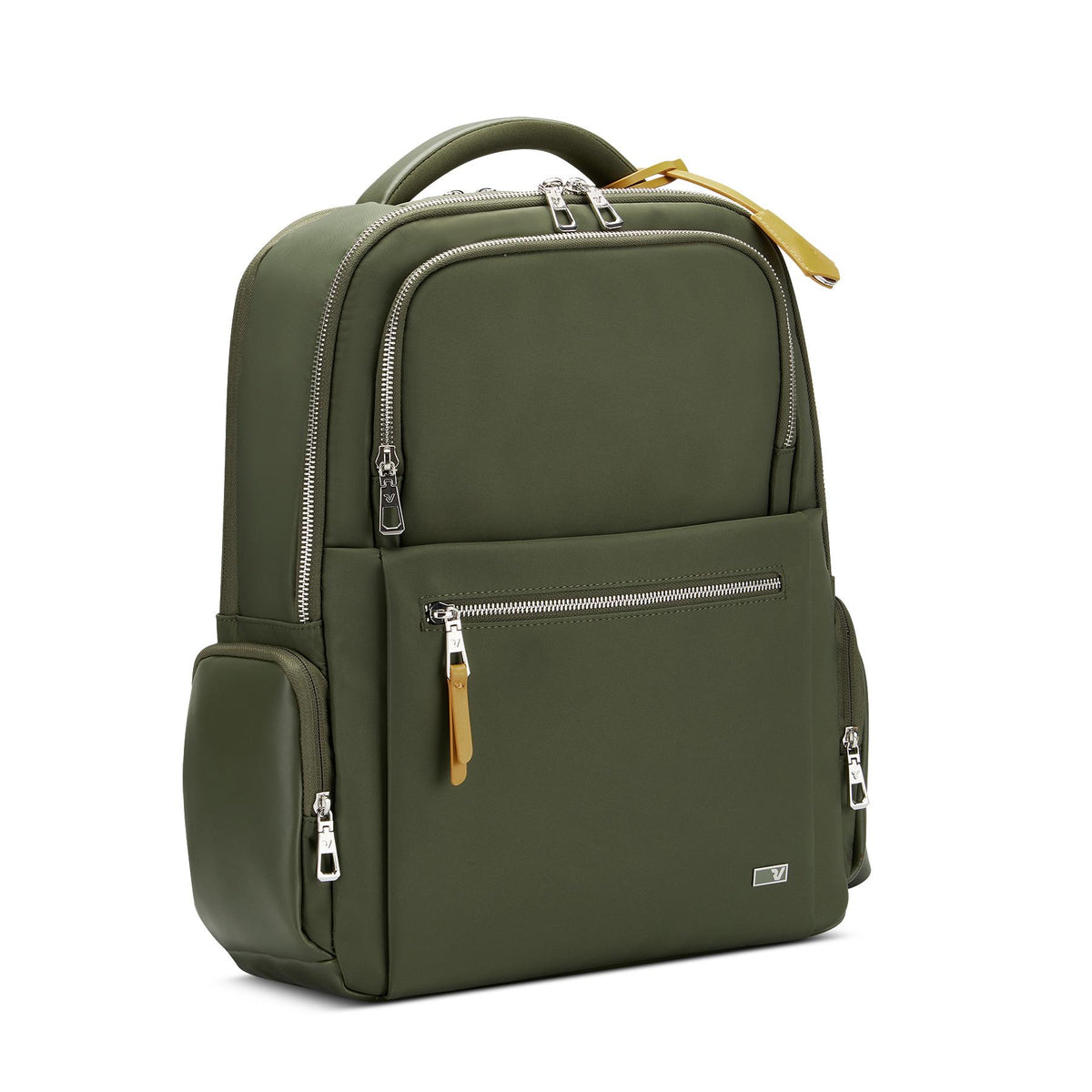 Green Roncato Woman Biz Laptop Backpack 15.6", nylon – view 8