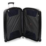Black Roncato Ypsilon Expandable Large Trolley, hardside luggage – view 6