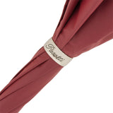 Luxury Burgundy & Paisley Double-Cloth Umbrella| Made in Italy