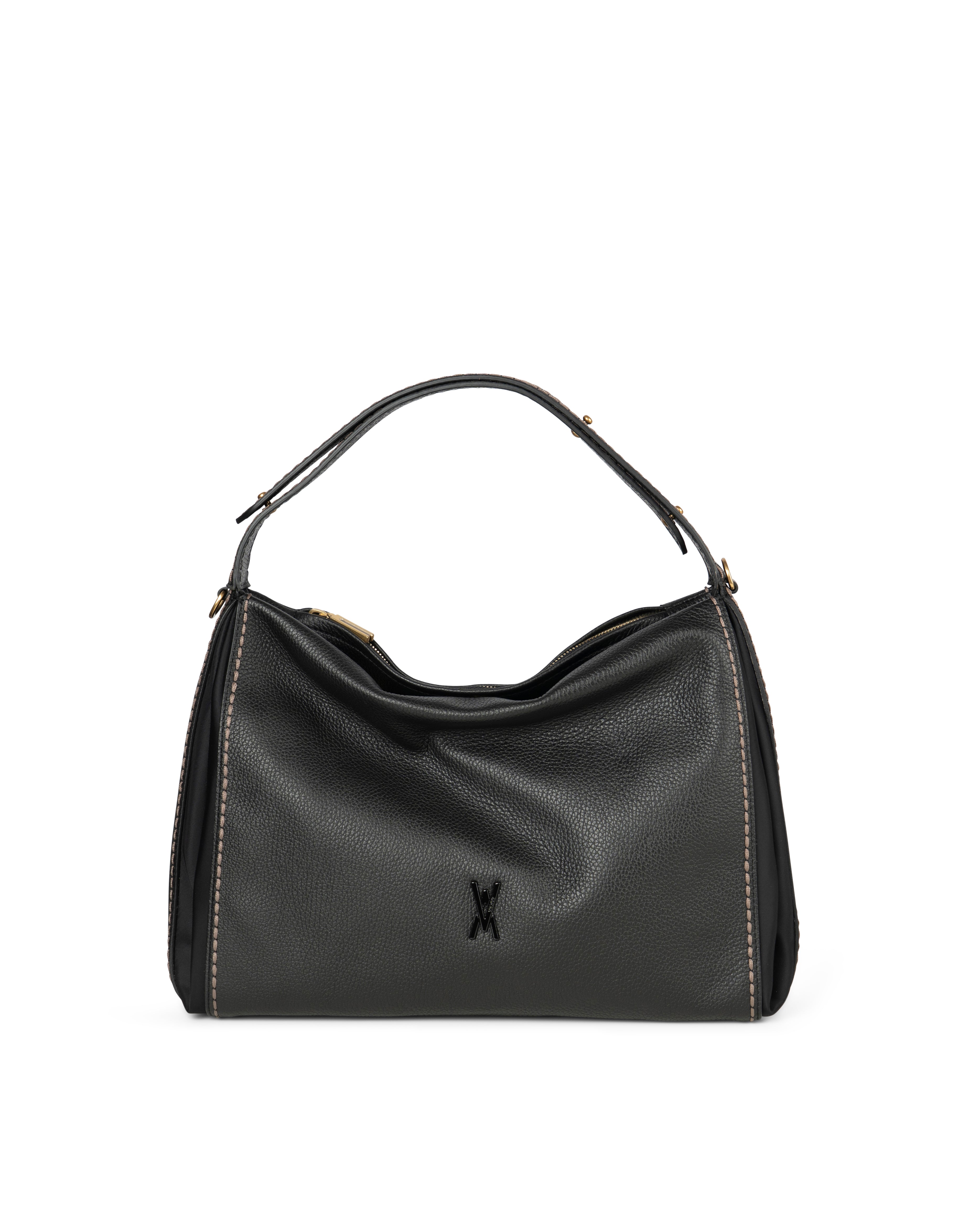 ショルダーバッグ・ポシェット PLINIO VISONA 25201-BLU NOTTE Shoulder Bags Borsa in pelle plinio-visona-Blue-Shoulder-
