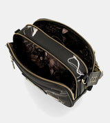 Nature Shodō black shoulder bag with 2 compartments