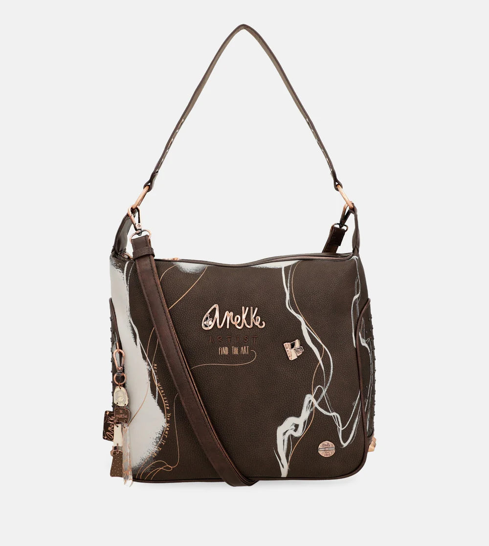 Nature Shodō brown shoulder bag – Heros