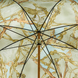Pasotti Luxury Umbrella – Bridles Print with Bamboo Handle| Made in Italy