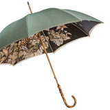 Pasotti Leopard Luxury Umbrella – Double-Layer Design| Made in Italy