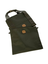 Recycled fabric holdall M 2in1 foldable