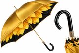 Golden Sunflower Luxury Umbrella – Pasotti| Made in Italy