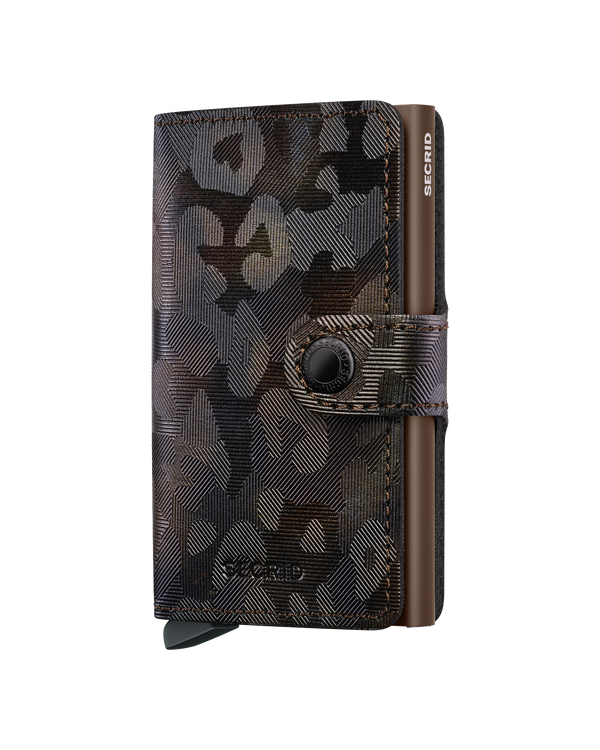 Mini wallet Jungle brown