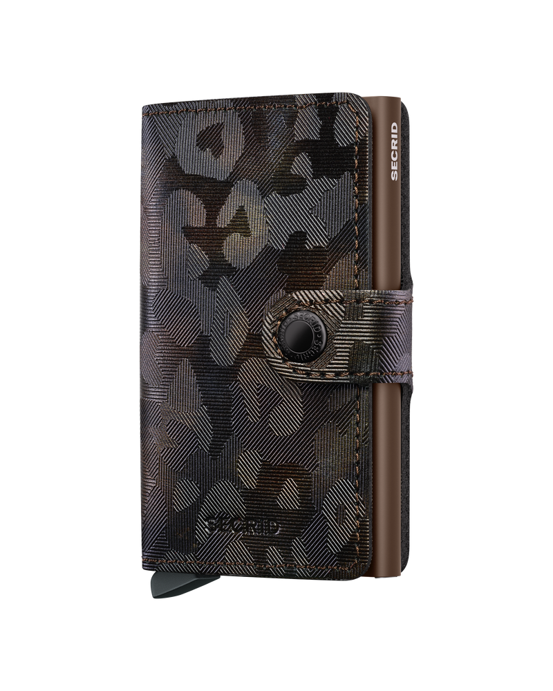 Mini wallet Jungle brown