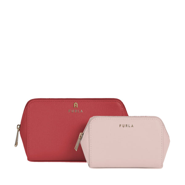 FURLA CAMELIA M COSMETIC CASE SET