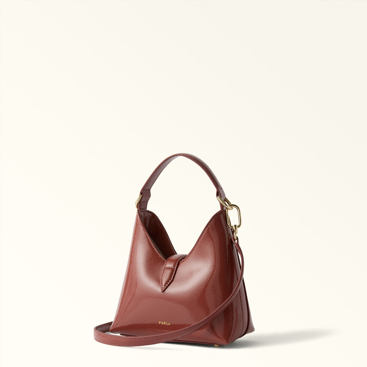 Furla Iride Mini Bag - Marsala – brown