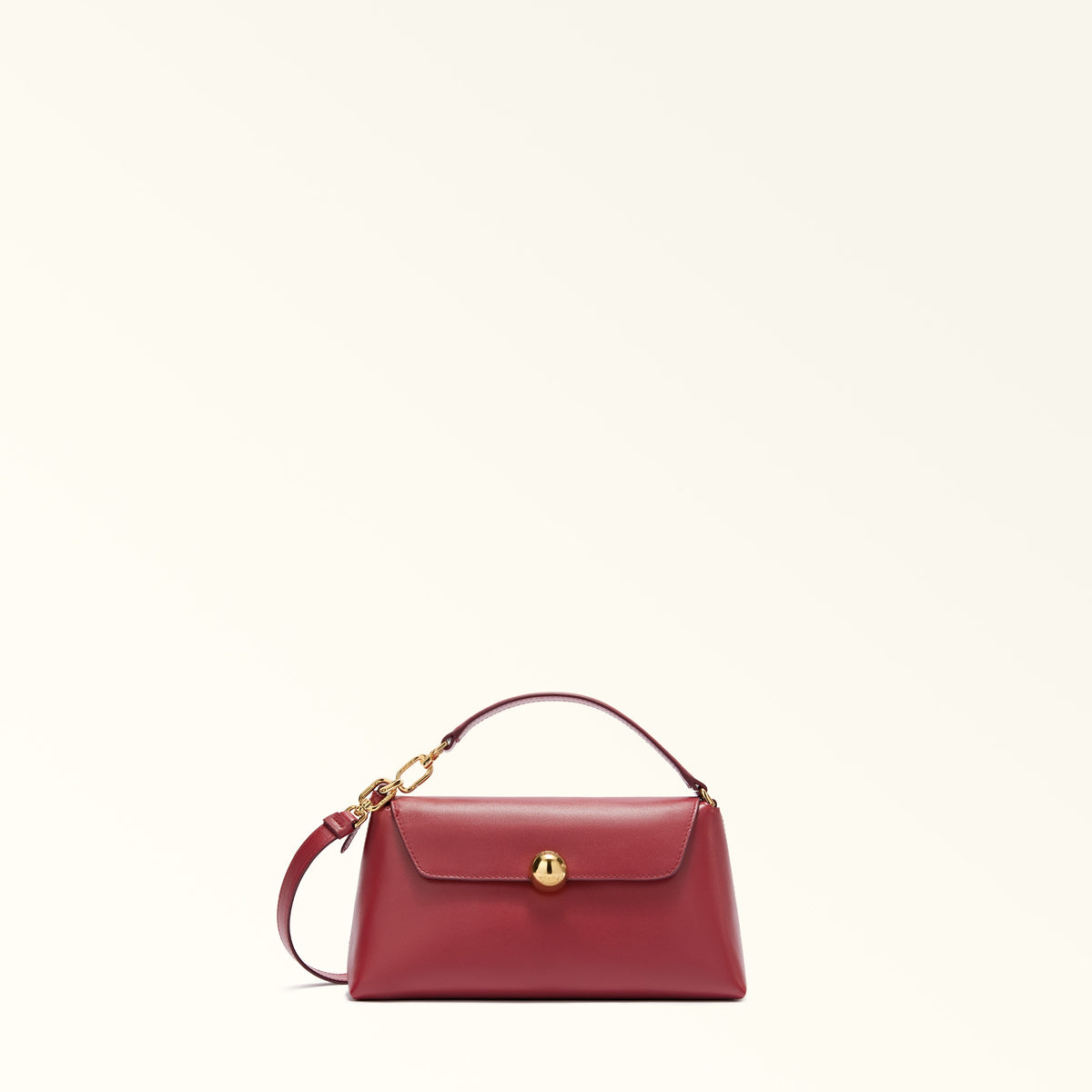 Furla Sfera Soft Mini Crossbody сумка – бордовая