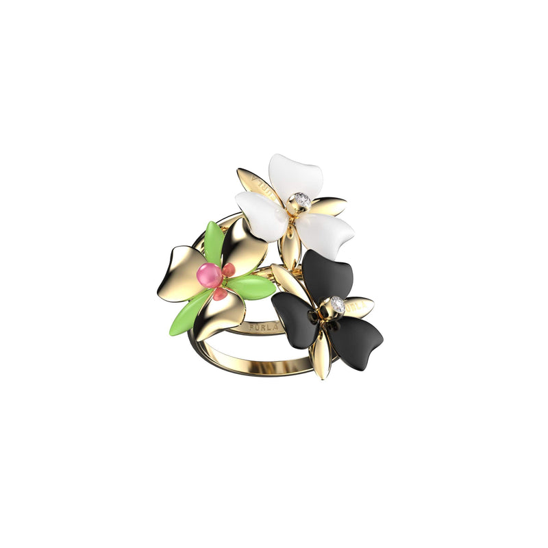 FURLA FLORA MULTIFLOWER RING AW24