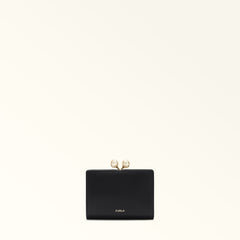 Furla Dots S Compact piniginė – juoda