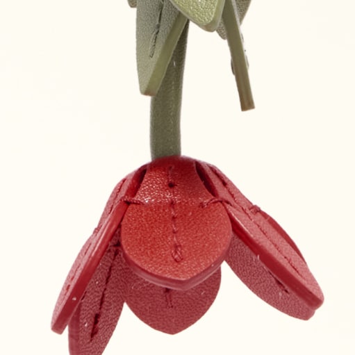 Furla Allegra Poppy Keyring – punane