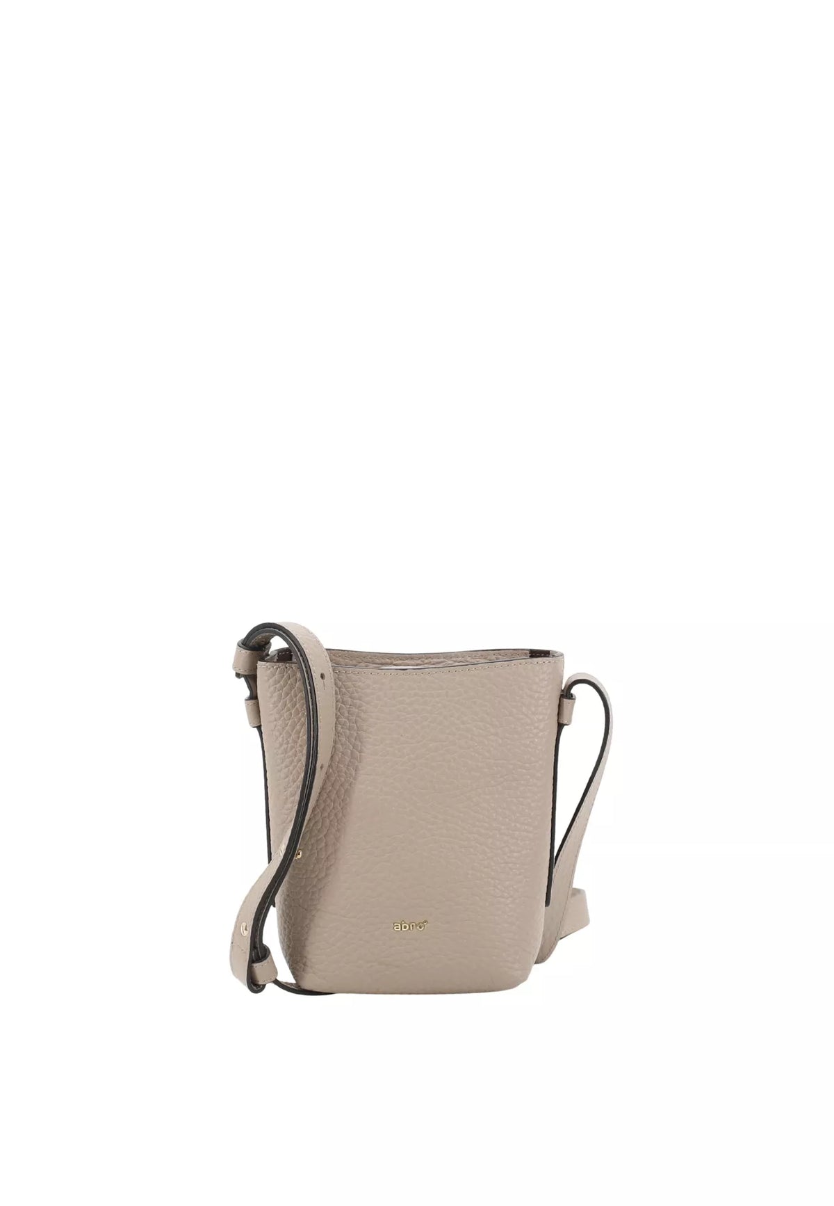 Beige Abro Cross body bag COSMO Leather Tekla, crossbody natural leather – view 2