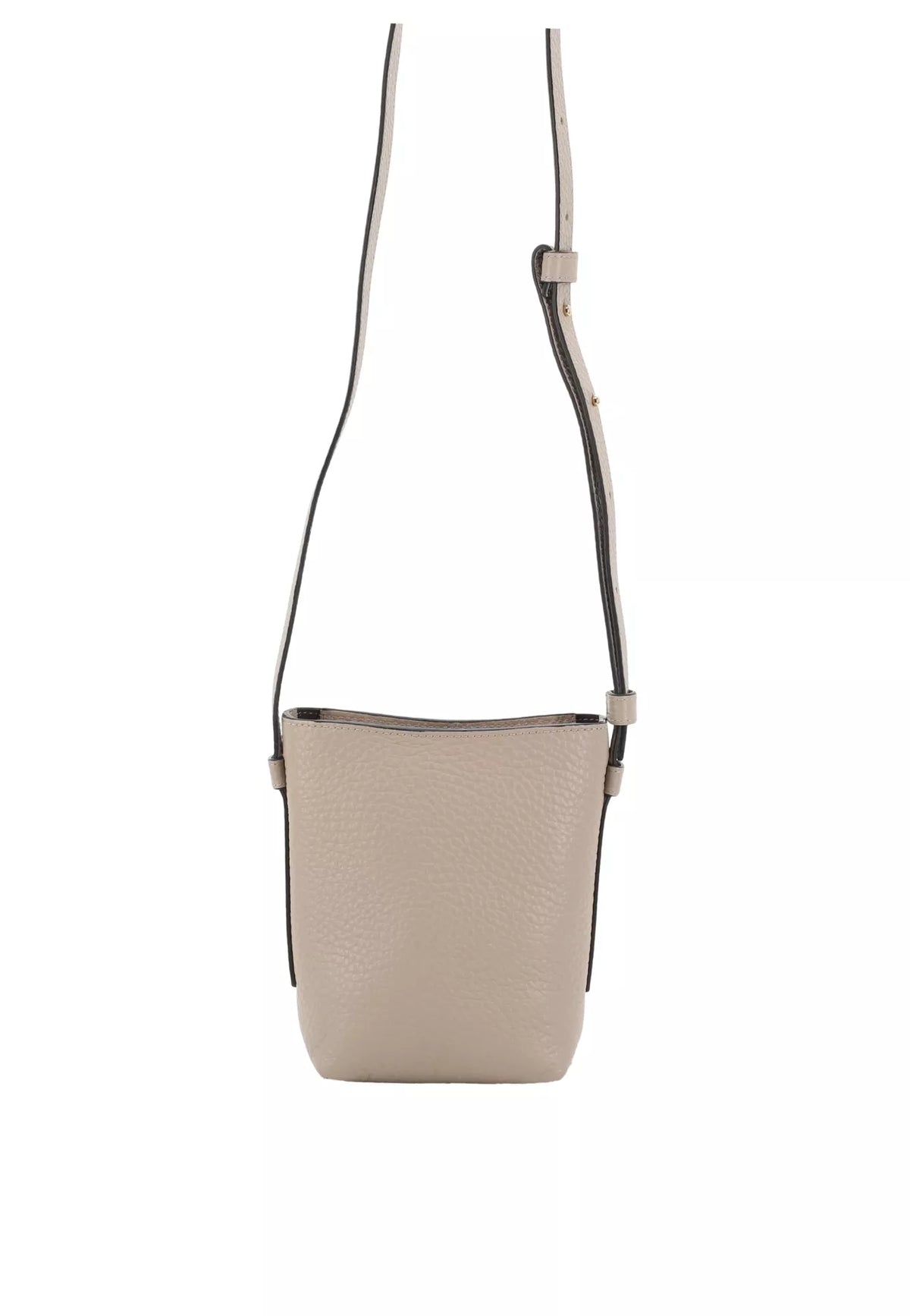 Beige Abro Cross body bag COSMO Leather Tekla, crossbody natural leather – view 3
