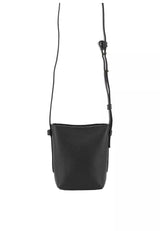 Black Abro Cross body bag COSMO Leather Tekla, crossbody natural leather – view 3