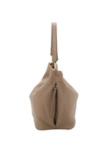 Brown Abro Hobo EBONY BIG, natural leather – view 3
