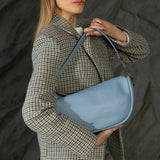 Blue Abro Hobo WILLOW, natural leather