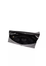 Black Abro Leather Clutch, natural leather – view 4