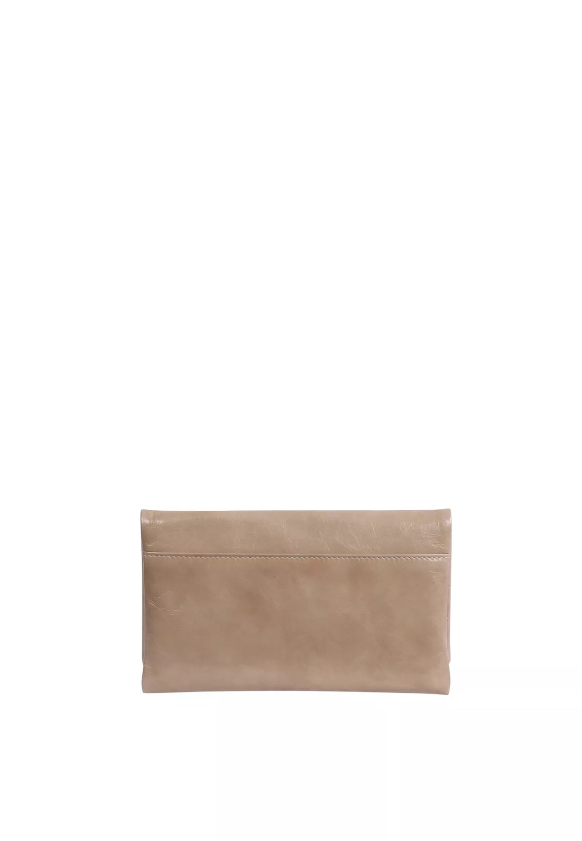 Brown Abro Leather Clutch, natural leather – view 2