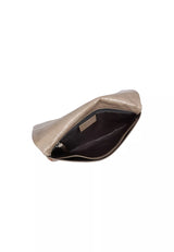 Brown Abro Leather Clutch, natural leather – view 3