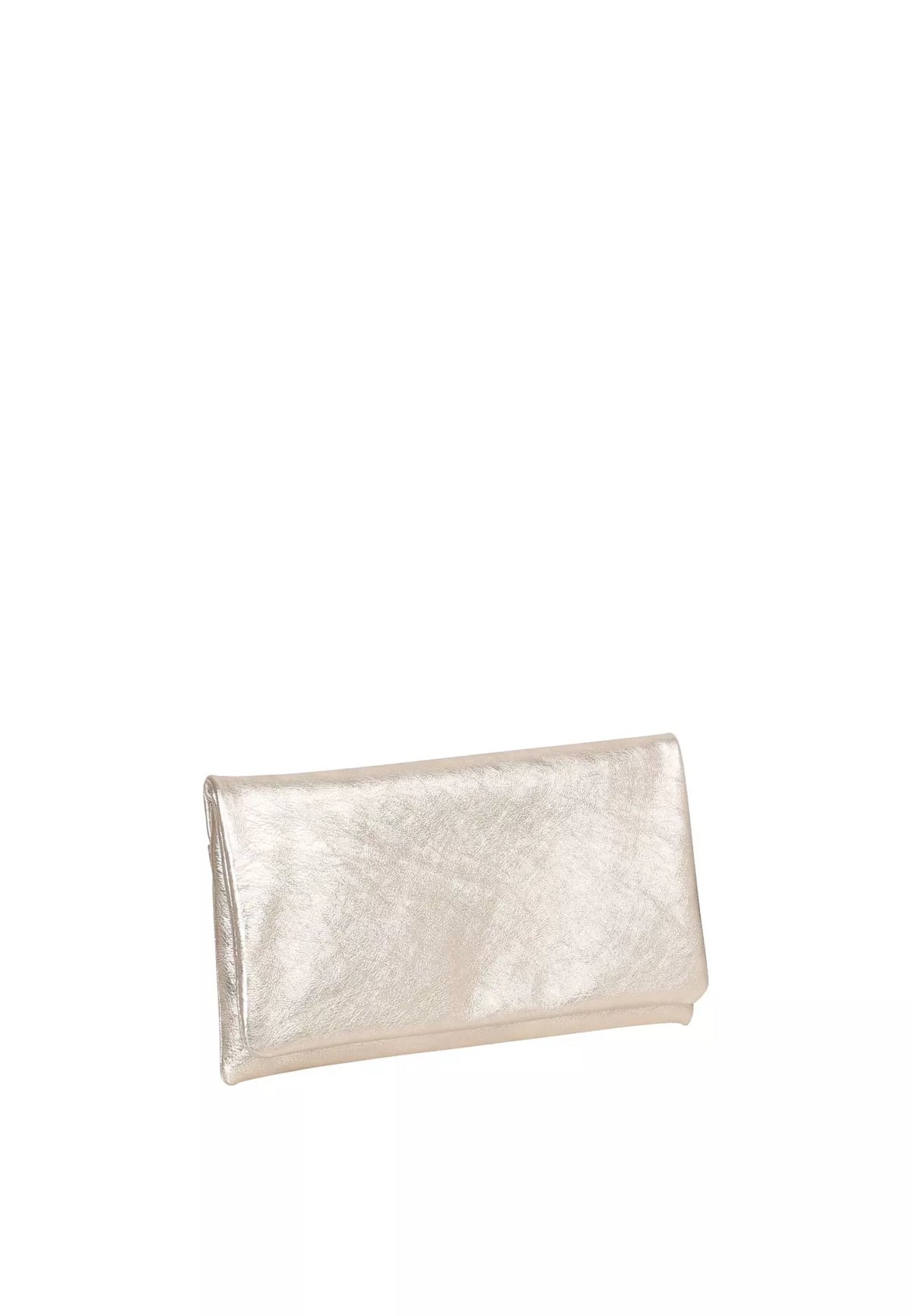 Gold Abro Leather Clutch, natural leather – view 2