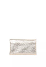 Gold Abro Leather Clutch, natural leather – view 4