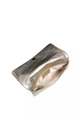 Gold Abro Leather Clutch, natural leather – view 5