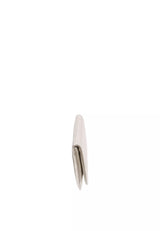 Silver Abro Leather Clutch, natural leather – view 2