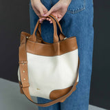 Beige Abro Shopper ESSENTIAL medium, coton – view 2