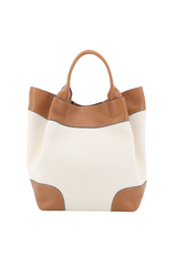 Beige Abro Shopper ESSENTIAL medium, coton – view 4