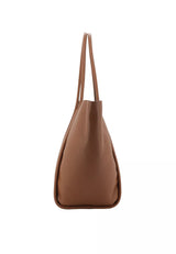 Brown Abro Shopper WILLOW, natural leather – view 3