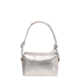 White Abro Shoulder bag KNOTTED STRASS, natural leather – view 2