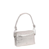 White Abro Shoulder bag KNOTTED STRASS, natural leather – view 4