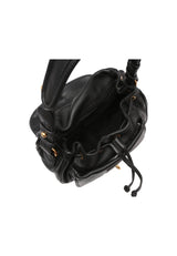 Black Abro Shoulder bag STAR SADDLE, natural leather – view 5
