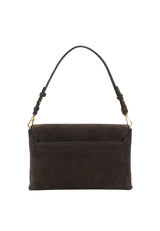 Brown Abro Shoulder bag TWIST, suede – view 2