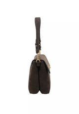 Brown Abro Shoulder bag TWIST, suede – view 4