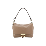 White Abro TEMI shoulder bag S, natural leather