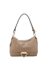White Abro TEMI shoulder bag S, natural leather – view 2