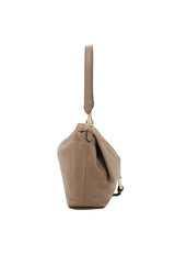 White Abro TEMI shoulder bag S, natural leather – view 4
