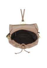 White Abro TEMI shoulder bag S, natural leather – view 7