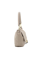 Beige Abro TEMI small shoulder bag, natural leather – view 3