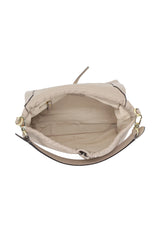 Beige Abro TEMI small shoulder bag, natural leather – view 5