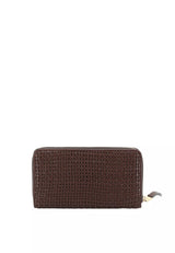 Brown Abro Wallet Leather Mini Eleonor, natural leather – view 3
