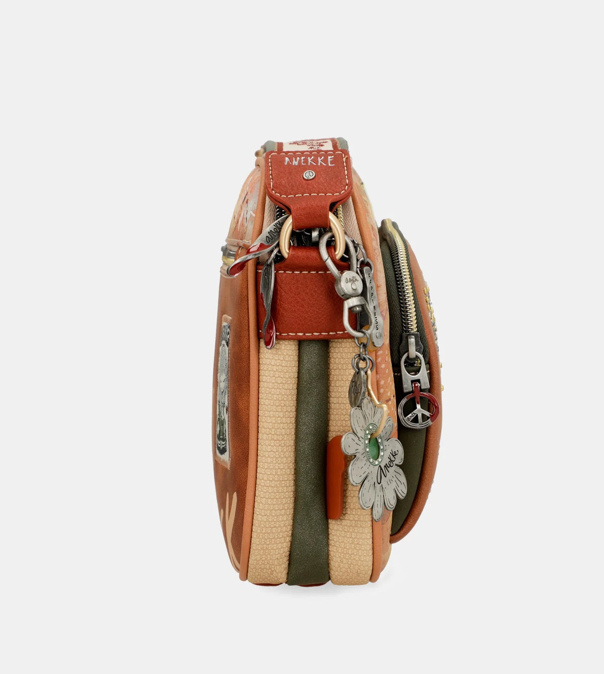 Camel Anekke Flowers Crossbody Bag, polyester – view 3
